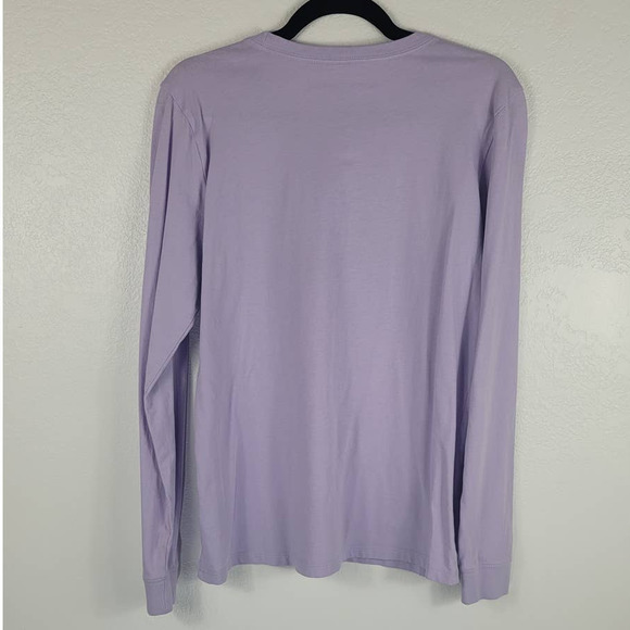 Life is Good Here Comes The Sun Purple Long Sleeve Top M - Picture 3 of 6